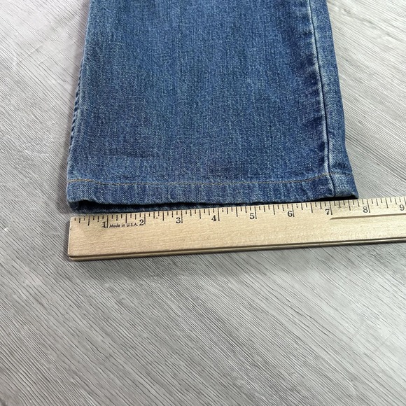 VINTAGE Guess Jeans Womens 32 Blue USA American Tradition Zip Pocket 90s - Picture 13 of 14